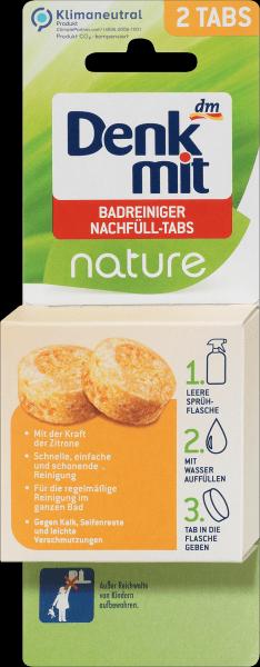 Produktbild dm Denkmit Badreiniger Nachfüll-Tabs nature