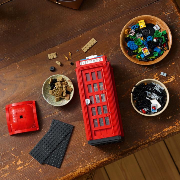 Produktbild LEGO Rote Londoner Telefonzelle (21347, LEGO Ideas, LEGO Seltene Sets)