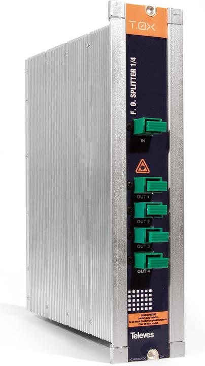 Immagine prodotto Televes T-0X - distributore ottico 4 volte UOV4 (Morsettiere)