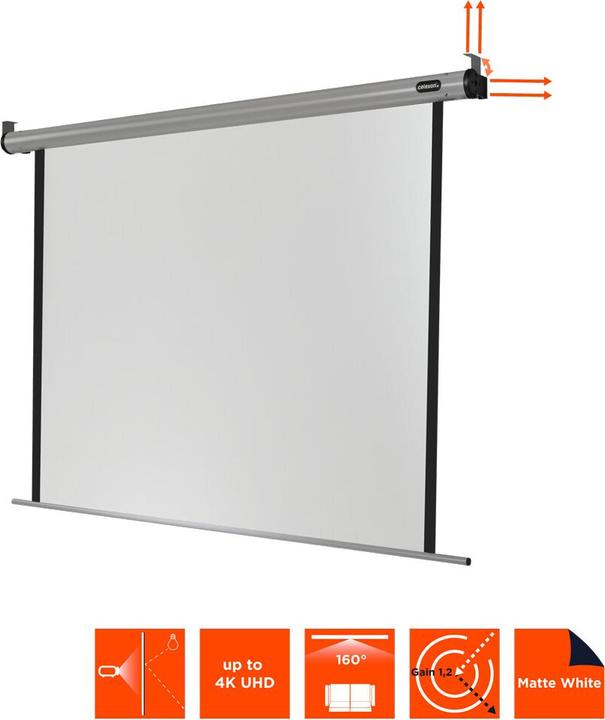 Actual product image Celexon Motor, Home Cinema, Screen, 1:1 (66.93", 16:9)
