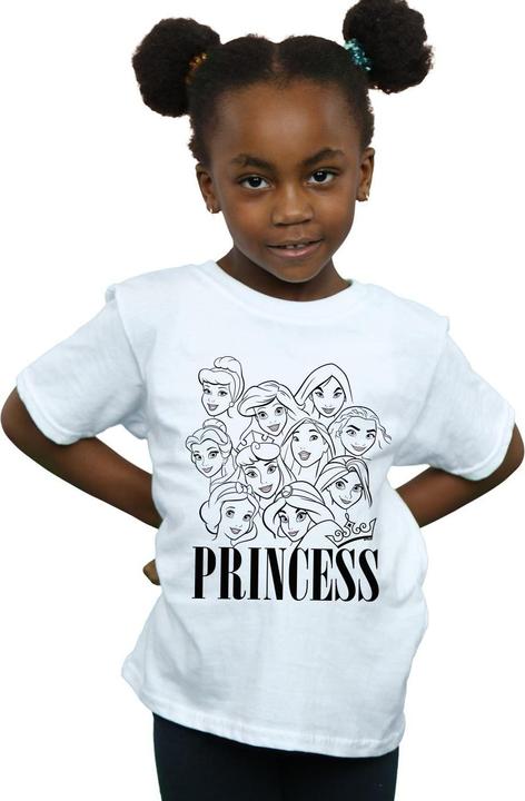 Image du produit Disney - T-shirt PRINCESS MULTI FACES - Fille (152, 158)