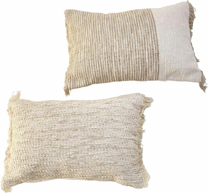 Immagine prodotto Loberon Set di 2 copricuscini Normanton beige (40 x 60 cm)