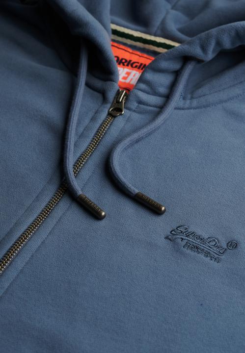 Actual product image Superdry Essential Logo Zip Vest Heren - Maat M (M)