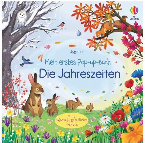 Actual product image Mein erstes Pop-up-Buch: Die Jahreszeiten (German, Anna Milbourne, Alexandra Badiu, 2021)