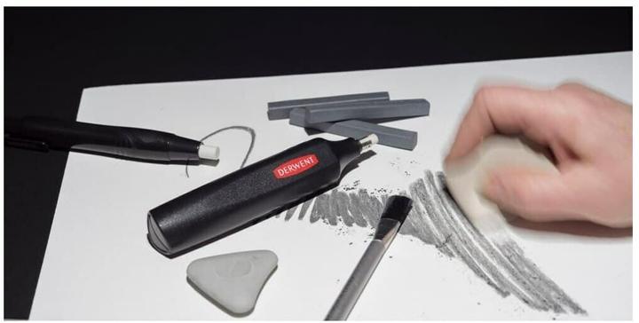 Actual product image Derwent Batteriebetriebener Radierstift