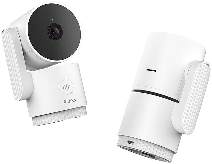 Image du produit 7links Caméra IP WLAN, pan/tilt, résolution 2K, suivi d'objet, mode privé