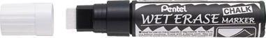 Actual product image Pentel Deco marker "Wet Erase" SMW56, wedge tip, white (White, 10.50 mm, 1 x)