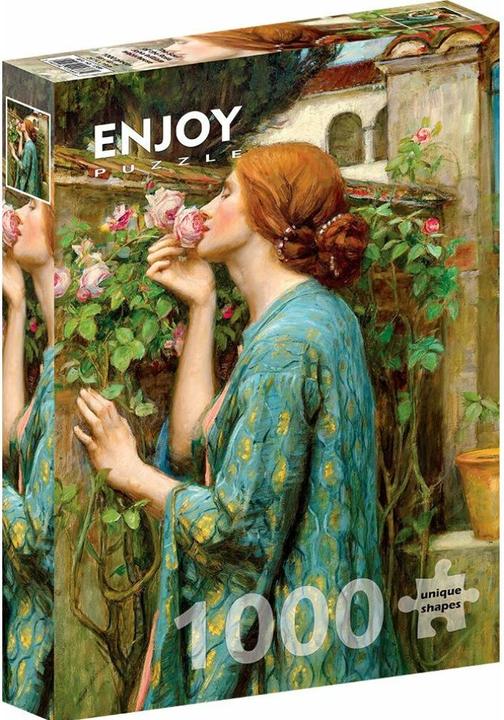 Actual product image Enjoy Puzzle ENJOY-1386 - John William Waterhouse: The Soul of the Rose, Puzzle, 1000 Pieces (1000 pieces)