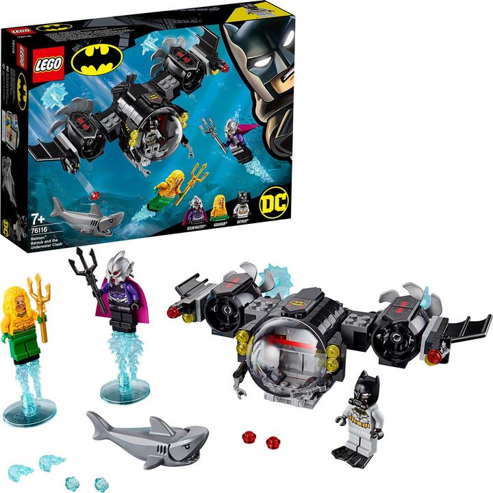 Actual product image LEGO Batman in the Bat Submarine (76116, LEGO DC)