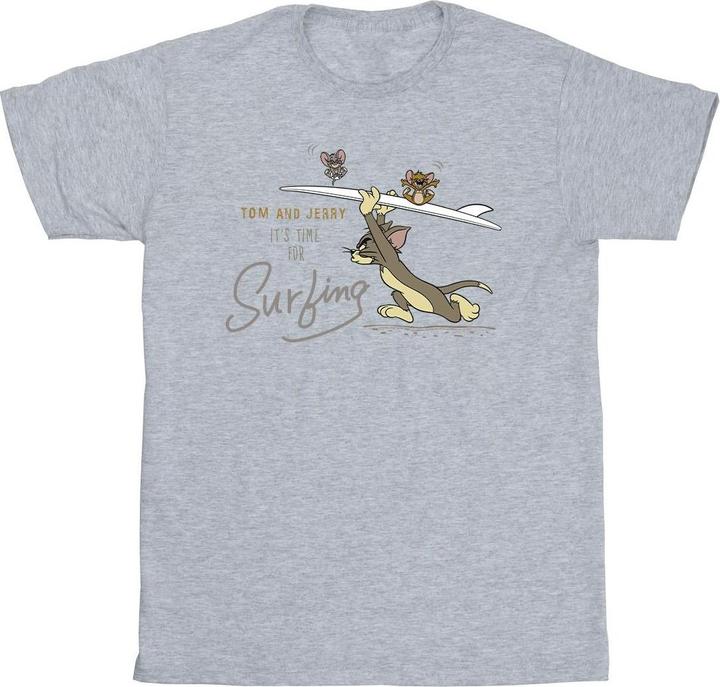 Tom & Jerry It's Time For Surfing TShirt