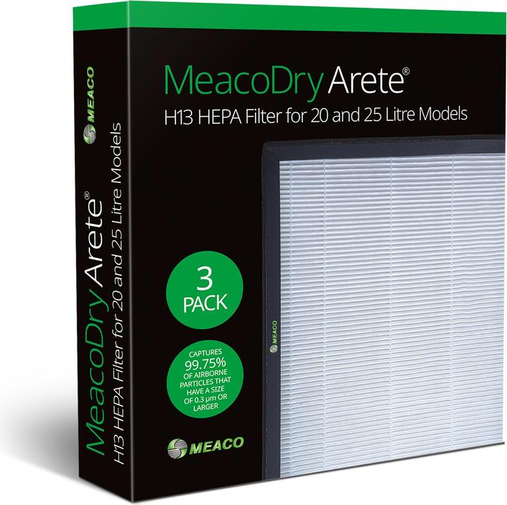 Actual product image Meaco Hepa H13 filter (3 x)
