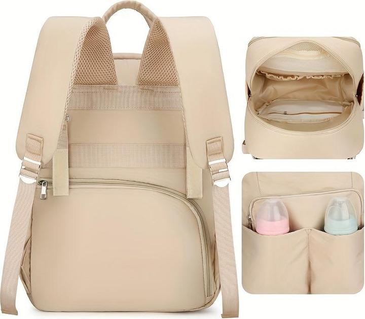 Produktbild Only-Bags.Store Grosse Kapazität Mommy Rucksack, Multi-Funktions-Reise Mutterschaft Windel Tasche, Frauen Dual-Strap