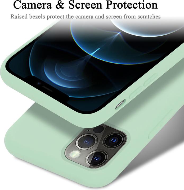 Immagine prodotto Cadorabo Copertura della cassa del silicone liquido TPU (Apple iPhone 12 Pro Max)