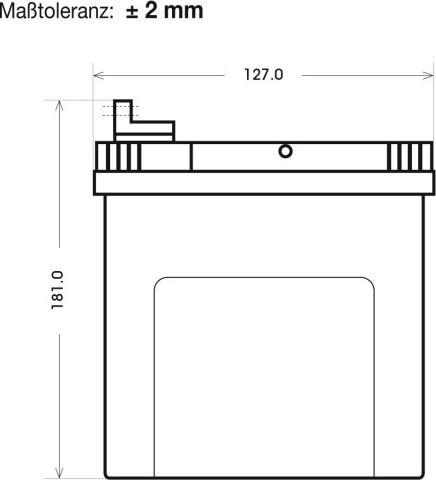 Produktbild Panther Batterien Rasentraktorbatterie AGM 53034 12V 32Ah (12 V, 32 Ah)