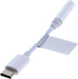Produktbild Berrybase Audio Adapter USB-C Stecker - Klinkenbuchse weiss