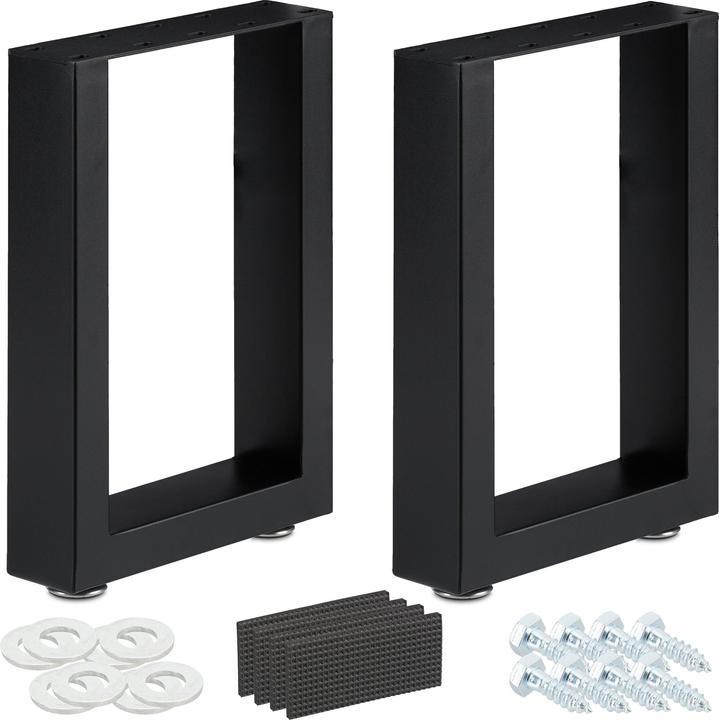 Actual product image Relaxdays Table skids