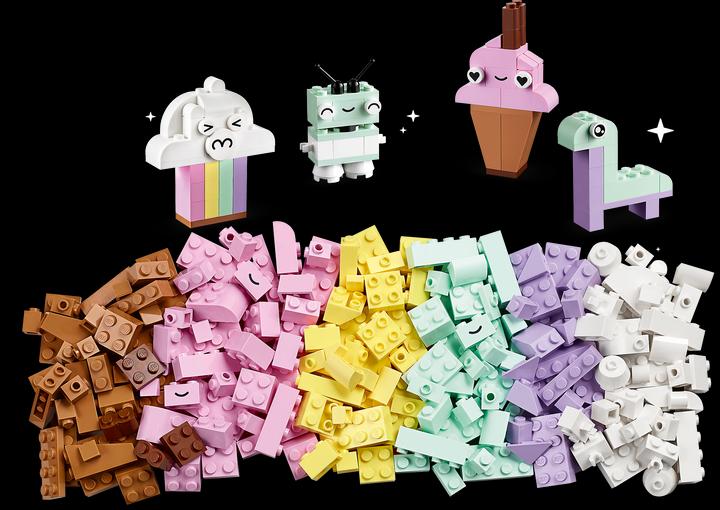 Actual product image LEGO 11028 Pastel Creative Construction Set (11028, LEGO Classic)