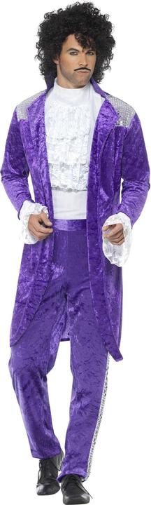 Actual product image Smiffys 80s Musician - Purple Musician (XL)