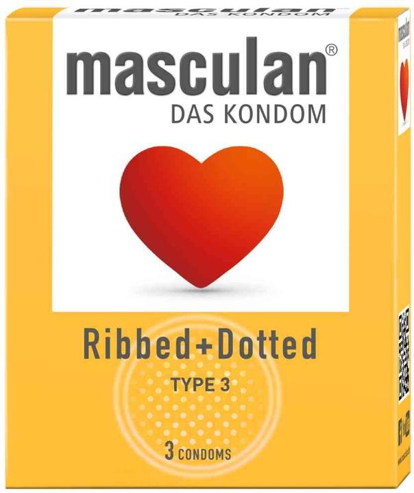Produktbild Masculan Kondome "Ribbed & Dotted" (10 Stk.)