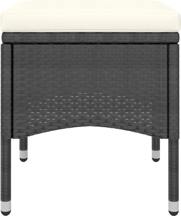 Image du produit VidaXL Gartenstuhl und Hocker