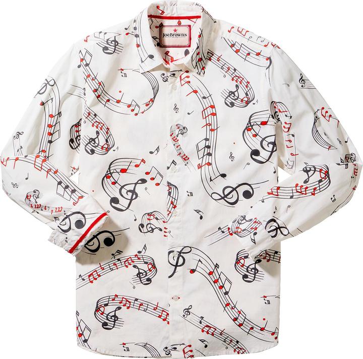 Produktbild Joe Browns Music Note Print Long Sleeve Shirt (M)