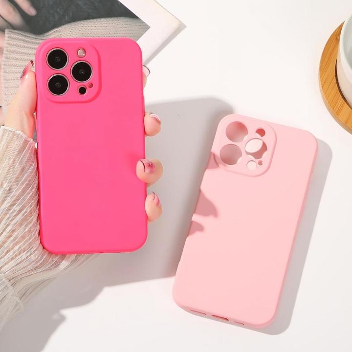 Actual product image Hurtel Silicone case for iPhone 13 Pro Max silicone cover light purple (Apple iPhone 13 Pro Max)