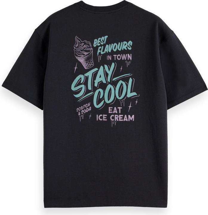 Produktbild Scotch & Soda Relaxed-fit front and back artwork T-shirt (M)