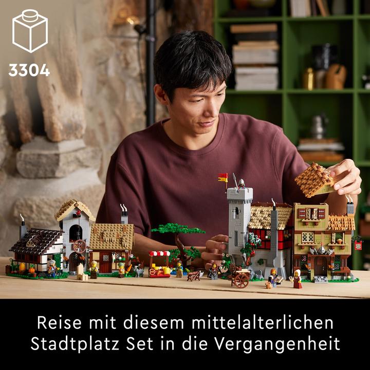Image du produit LEGO Place de la ville médiévale (10332, LEGO Icons, LEGO difficiles à trouver)