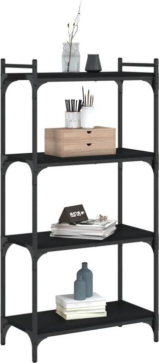 Immagine prodotto VidaXL Libreria a 4 ripiani nera 60x30x120 cm (60 x 30 x 120 cm)