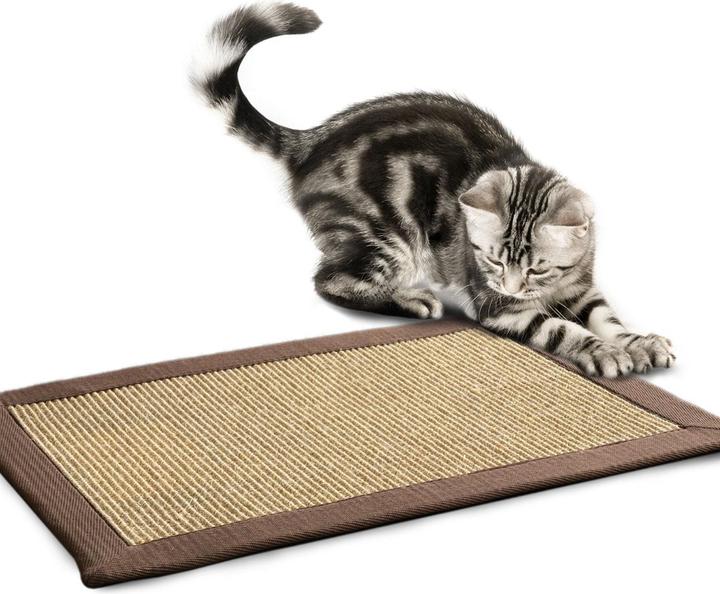 Actual product image Karat Scratching rug (0.80 cm, Cappuccino)