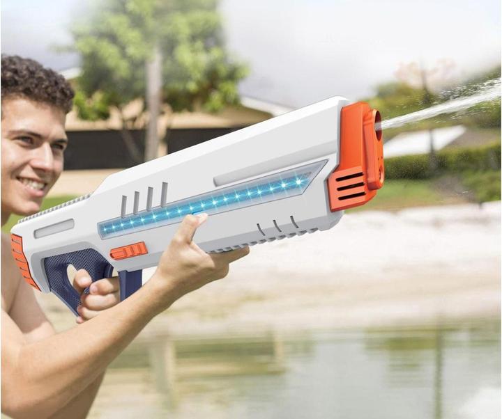 Actual product image Totally Splash Attack electronic water pistol