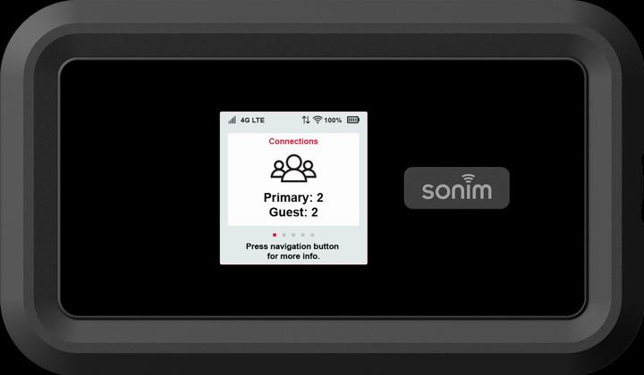 Actual product image Sonim Zenith H100 4G Mobile Hotspot