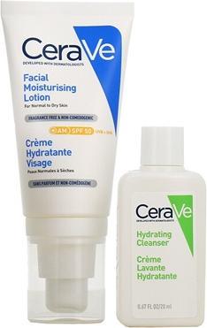CeraVe Spf 50 Moisturising Set For Normal To Dry Skin