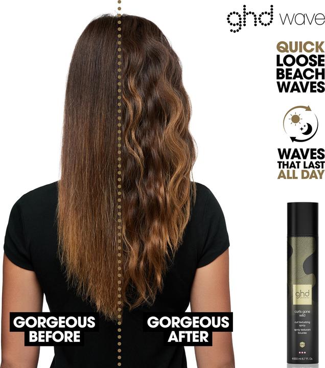 Image du produit ghd Curls Gone Wild Curl Texturising Spray (200 ml)