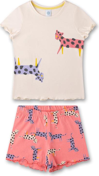 Sanetta Schlafanzug kurz Leopard (98)