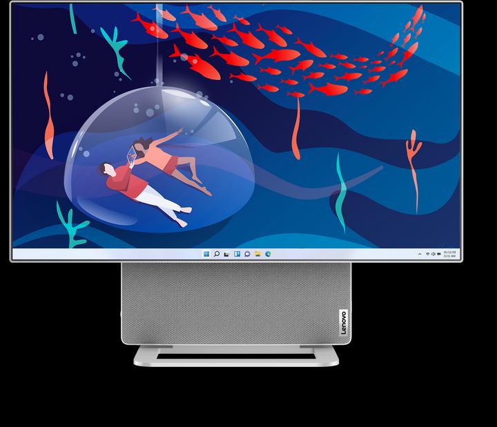 Actual product image Lenovo Yoga AIO 7 27APH8 (AMD Ryzen 7 8845HS, 32 GB, 1000 GB, GeForce RTX 4050)