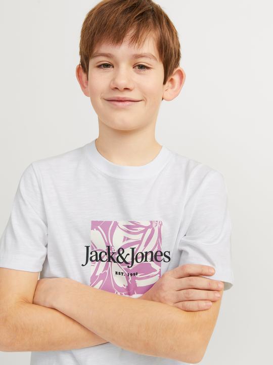 Produktbild Jack & Jones Jorlafayette Branding Tee Ss Crew Jnr (152)