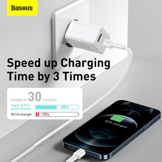 Actual product image Baseus Super Si Pro Quick Charger (30 W)