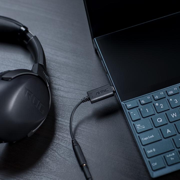 Actual product image ASUS AI Noise-Canceling Mic Adapter