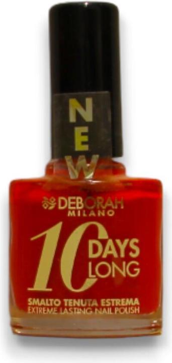 Actual product image Deborah Milano 10 Days Long Nail Enamel No.885