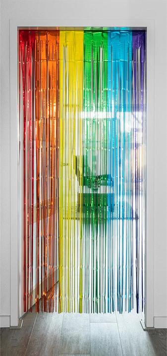 Productafbeelding Boland Folienvorhang metallic Regenbogen 200x100cm