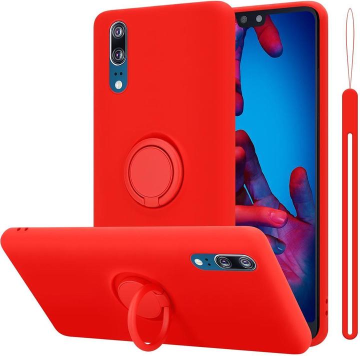 Actual product image Cadorabo TPU Liquid Ring Silicone Case Cover (Cubot P20)