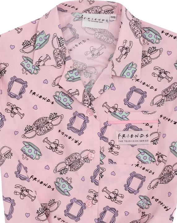 Actual product image Friends Girls Short-Sleeved Pyjama Set (128)