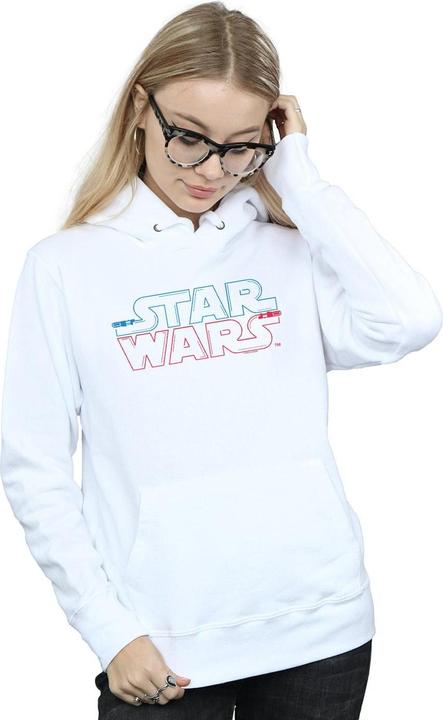 Produktbild Star Wars Lightsaber Logo Kapuzenpullover (XXL)
