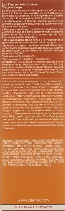 Immagine prodotto Clarins Sole - Lozione Lattea Autoabbronzante (Crema autoabbronzante, 125 ml)