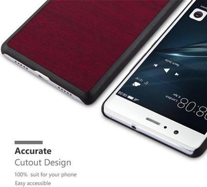 Actual product image Cadorabo Hard Cover Woody Cover (Huawei P9 Lite)