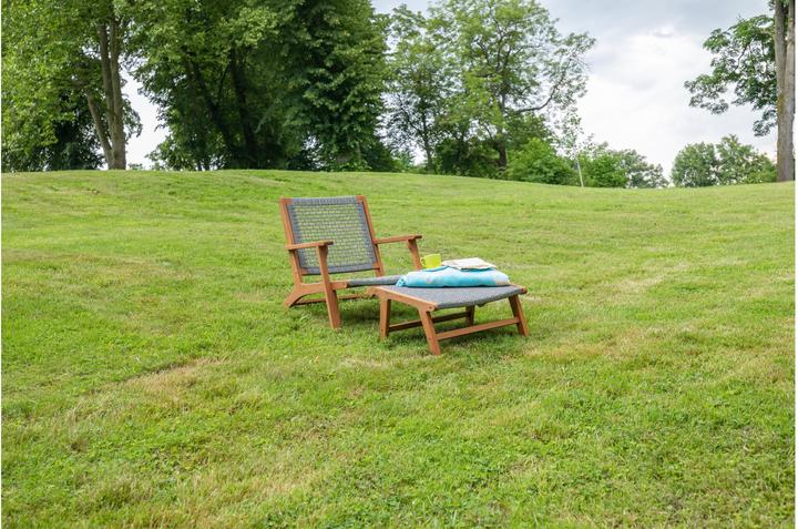 Actual product image Acamp Bankgog Garden Chair Grey / Brown