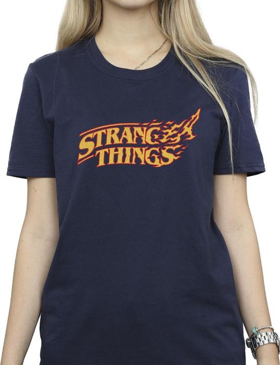 Produktbild Netflix Stranger Things Logo Breaking TShirt (M)