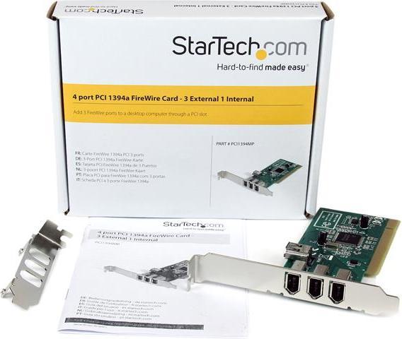Actual product image StarTech Pci Firewire Adapter Card