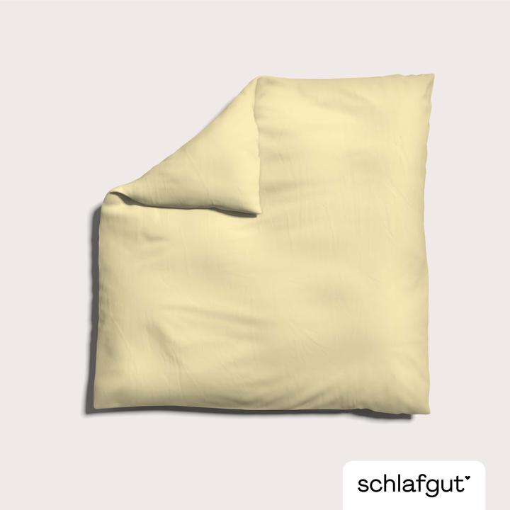Actual product image schlafgut Woven Satin (Duvet cover, 200 x 200 cm)
